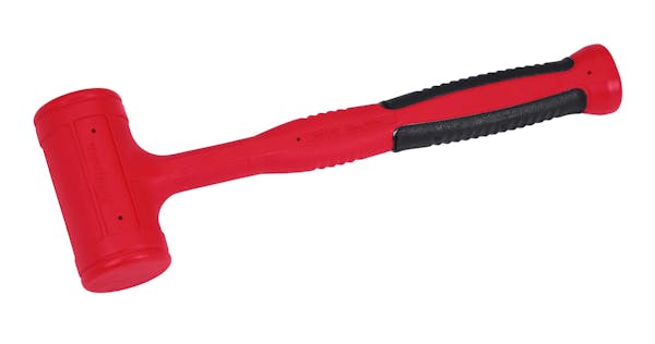 32 oz Soft Grip Dead Blow Hammer (Red)