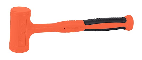 32 oz Soft Grip Dead Blow Hammer (Orange)