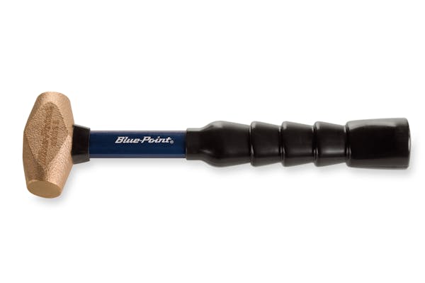 Brass 1-1/2 lb Fiberglass Handle Hammer (Blue-Point®)