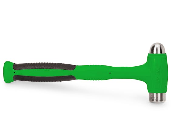 24 oz Ball Peen Soft Grip Dead Blow Hammer (Green)