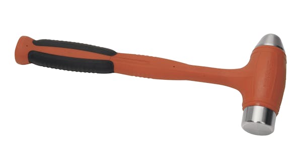 40 oz Ball Peen Soft Grip Dead Blow Hammer (Orange)