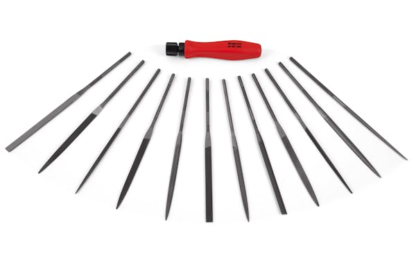 12 pc Swiss Pattern Miniature File Set