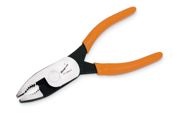 8" High-Leverage Combination Pliers (Orange)