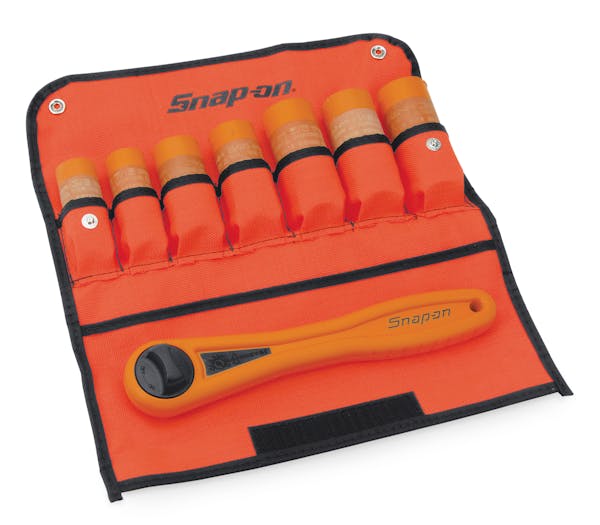 Non-Conductive Composite Ratchet and Socket Set