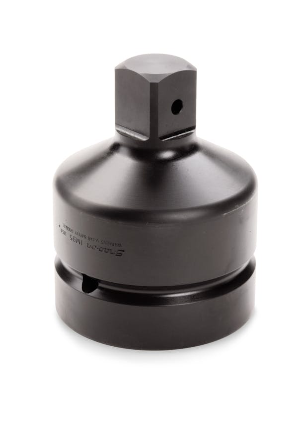 2-1/2" Drive 6-3/8" Square Drive Pin Hole Impact Adaptor, 2-1/2" Internal Drive x 1-1/2" External Drive