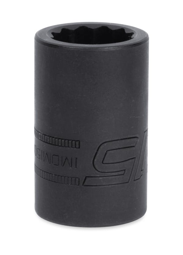 1/2" Drive 12-Point Metric 15 mm Flank Drive® Shallow Impact Socket