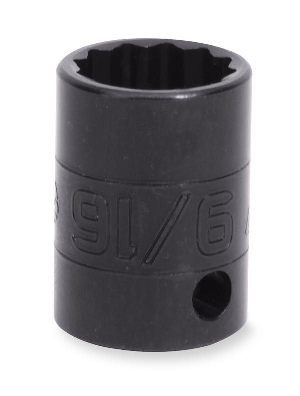 3/8" Drive 12-Point SAE 3/8" Flank DriveĀ® Shallow Impact Socket