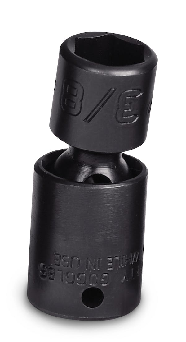 1/4" Drive 6-Point SAE 3/8" Flank Drive® Shallow Swivel Impact Socket