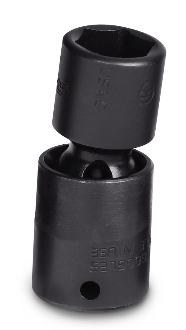 1/4" Drive 6-Point SAE 7/16" Flank Drive® Shallow Swivel Impact Socket