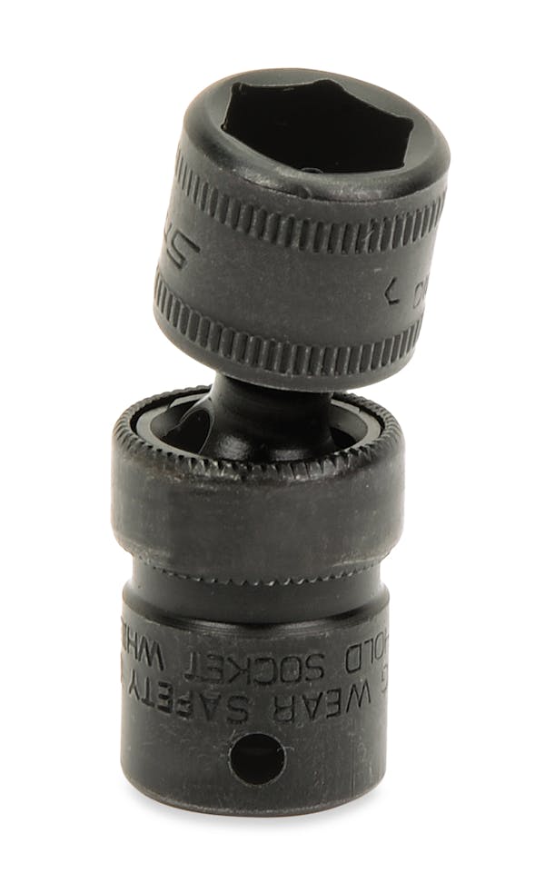 1/4" Drive 6-Point Metric 10 mm Flank Drive® Shallow Swivel Impact Socket