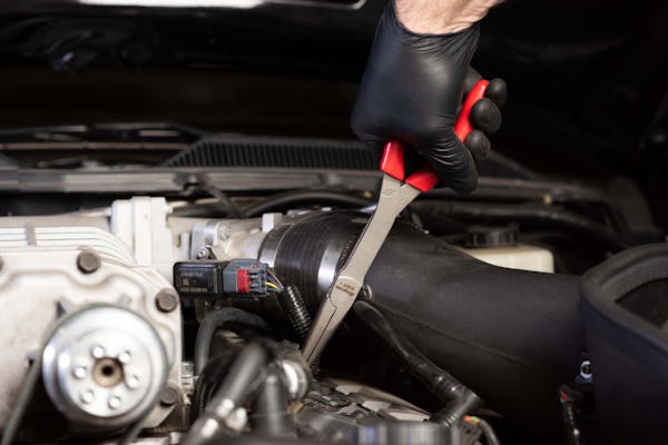 11" Talon Grip™ Needle Nose Pliers (Red)