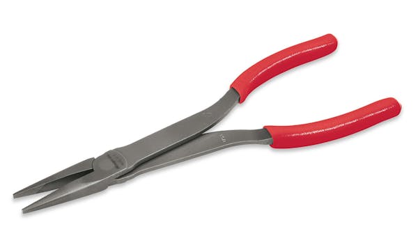 9" Stork Needle Nose Pliers (Red)