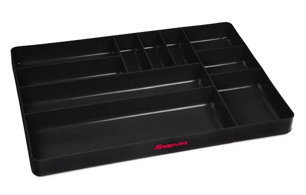 10 Compartment Drawer Organizer Tray (16 x 10") (Black)