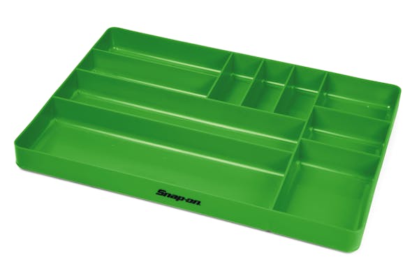 10 Compartment Drawer Organizer Tray (16 x 10") (Green)