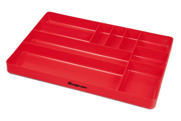10 Compartment Drawer Organizer Tray (16 x 10") (Red)
