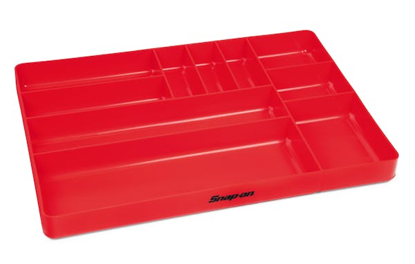 10 Compartment Drawer Organizer Tray (16 x 10") (Red)