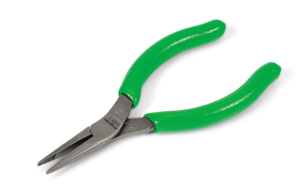 5" Talon Grip™ Needle Nose Pliers (Green)
