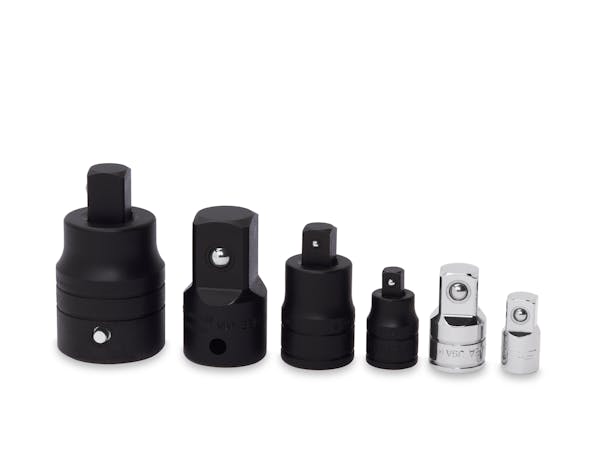 6 pc Combination Square Drive Adaptor Set