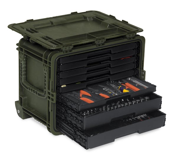 All Weather Tool Chest (Green) 3 All Weather Tool Chest (Green)