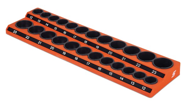1/2" Drive Metric/SAE Magnetic Socket Holder (Orange)