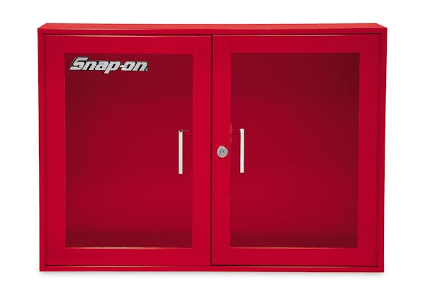 33-7/8" Two PLEXIGLAS® Door Wall Cabinet (33-7/8 x 24-3/4 x 6")