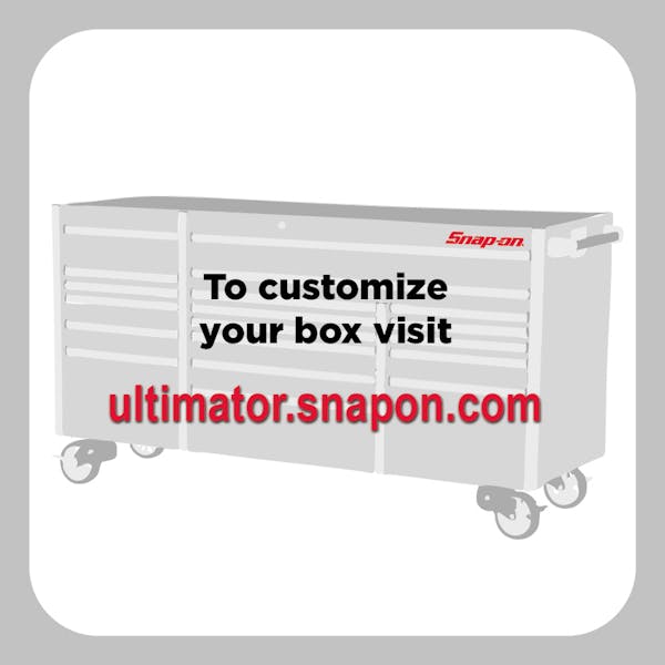 32" Six-Drawer Compact Roll Cart (Flat Black)