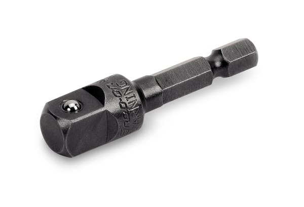 3/8" Drive 2" Long 1/4" Hex-To-3/8" Square Adaptor
