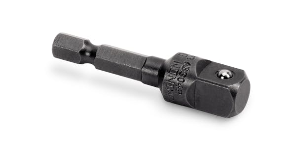 3/8" Drive 2" Long 1/4" Hex-To-3/8" Square Adaptor