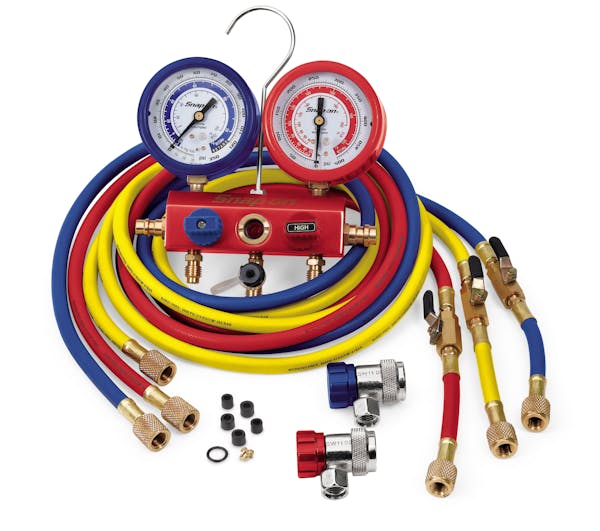 Dual Refrigerant Manifold Test Gauge (R12/R134a)