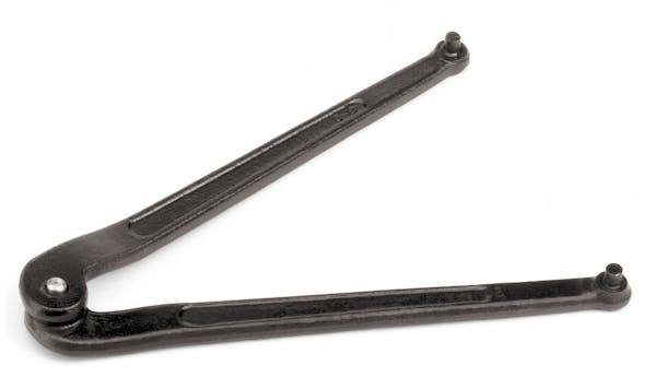 8-1/4" Adjustable Face Pin Spanner Wrench
