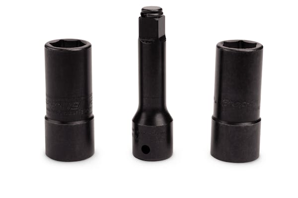 3 pc 1/2" Drive Double-Ended Lug Nut Socket Set